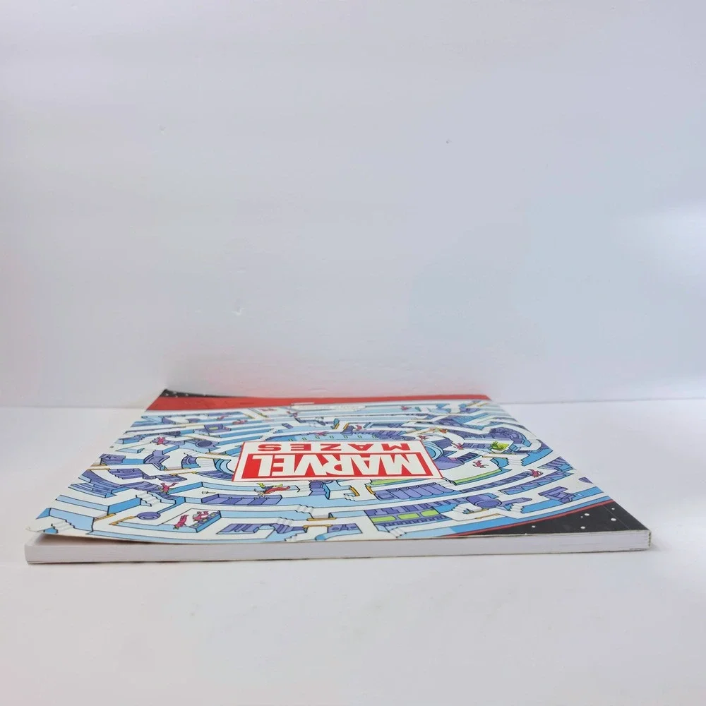 Marvel Marvel Mazes Activity Puzzle Book 2020 Softback Illustrations